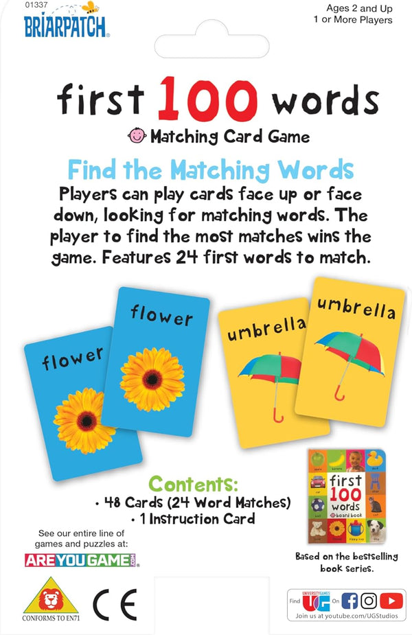 First Words Fun Matching Game
