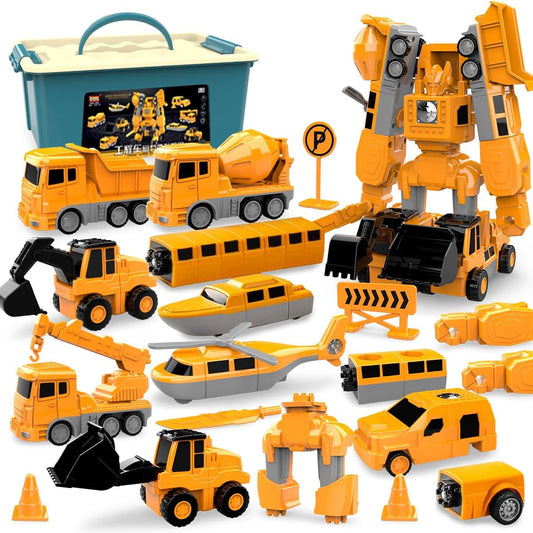 Magnetic Builder Toy Set – STEM Construction Blocks